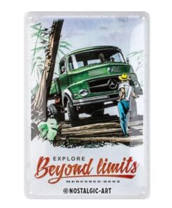 Метална табела L Daimler Truck - Beyond limits